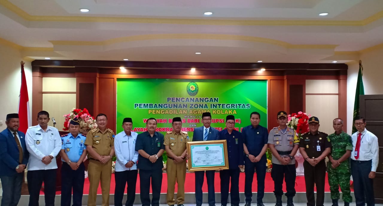 Forkopimda Hadiri Pencanangan Pembangunan Zona Integritas PA Kolaka