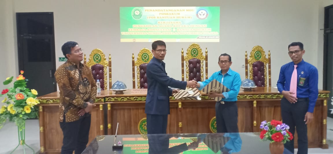 PA Kolaka Lanjutkan Kerjasama Dengan LKBH USN Tentang Layanan Pos Bantuan Hukum