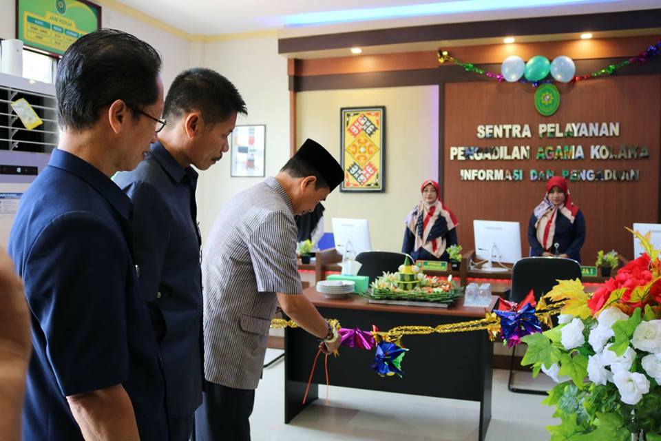 Ruang Pelayanan PA Kolaka Diresmikan Ketua PTA Sultra