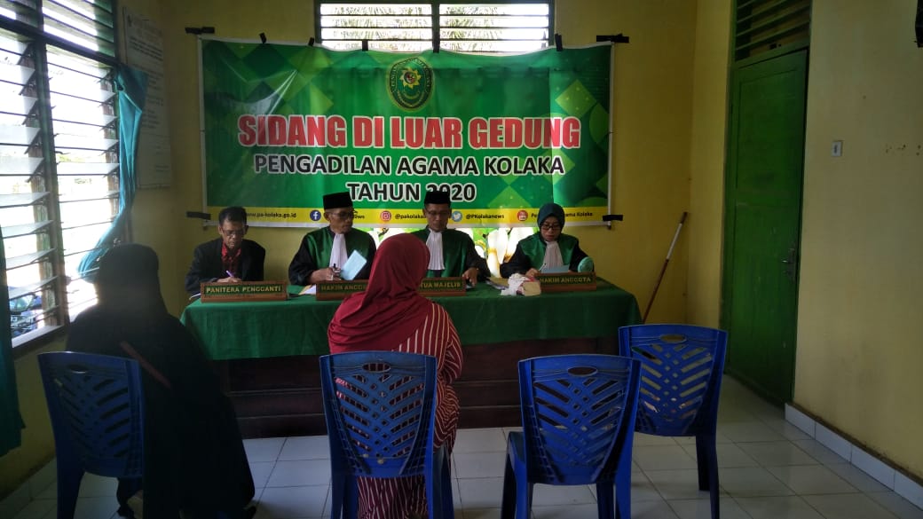 Majelis Hakim PA Kolaka Kembali Gelar Sidang Keliling di Kabupaten Kolaka Timur